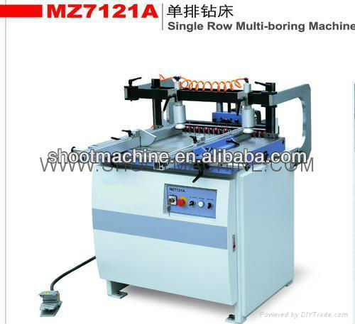 Single Row Multi-boring Machine MZ7121A with Spindle number 21 bits and Min. distance between spindles 32mm