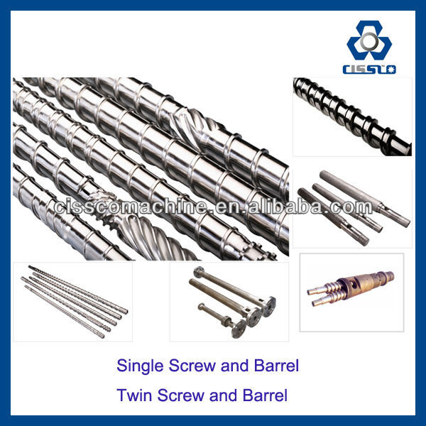 SINGLE SCREW AND BARREL, TWIN SCREW AND BARREL, SCREW AND BARREL