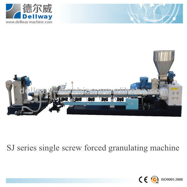 Single Screw Plastic Recycling Granulating Machine