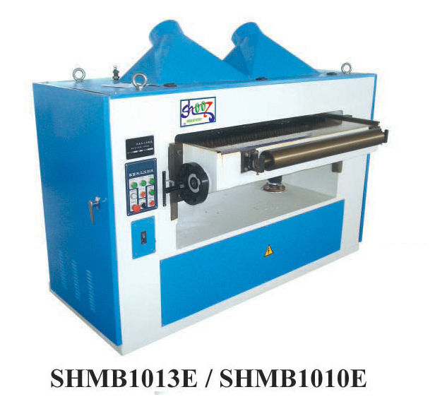 Single-side Wood-working Thicknesser SHMB1010E with Max.workpiece width 1000mm and Max.workpiece thickness 200mm