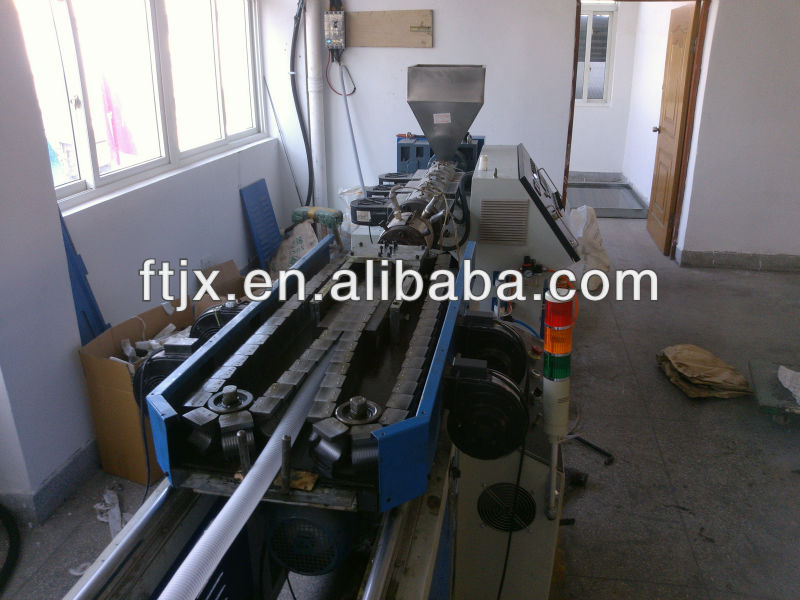 single wall corrugated pipe production line