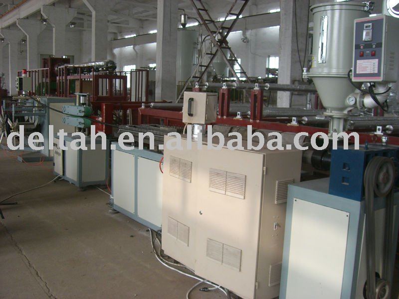 single wall plastic pipe machine