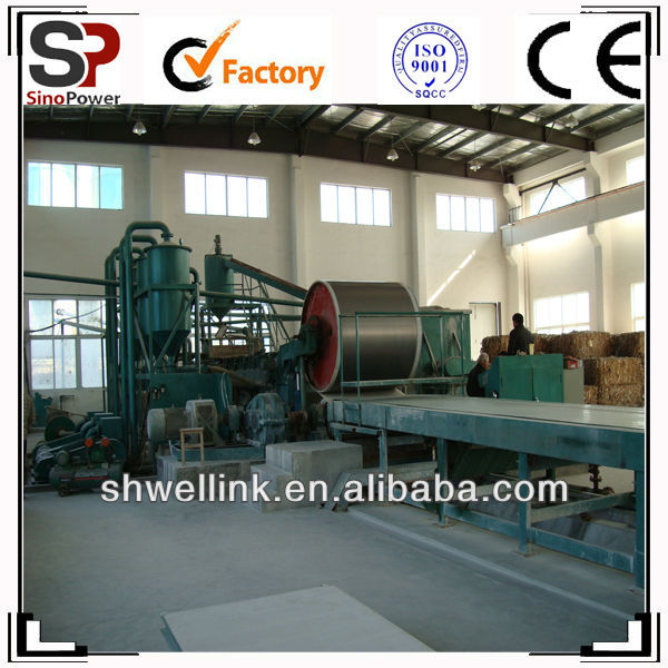 Sinopower fiber cement production line