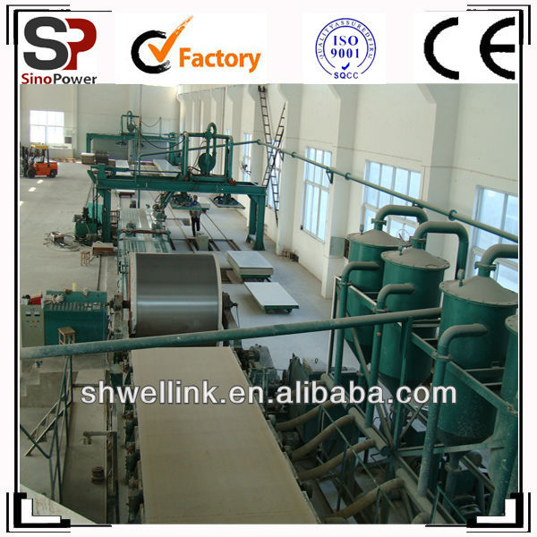 Sinopower Hot Fiber Cement / Calcium Silicate Board Plant