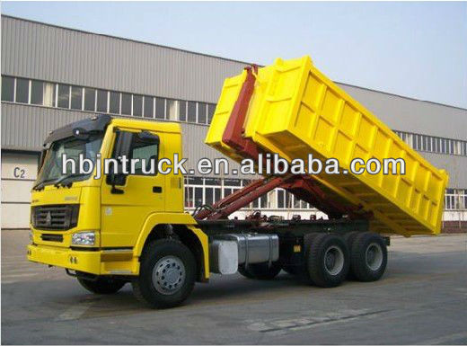 Sinotruck Howo Detachable Container Waste Truck