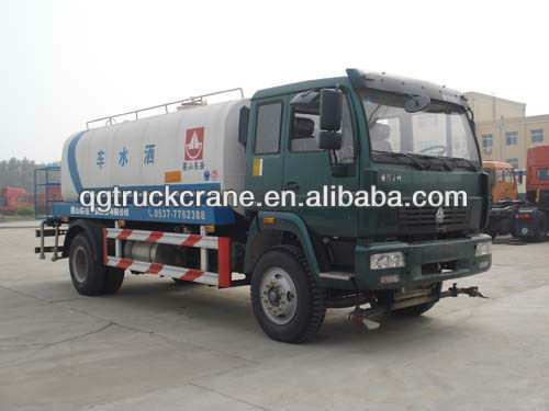 Sinotruk 4X2 watering cart with howo chassis for sale,good quality and low price