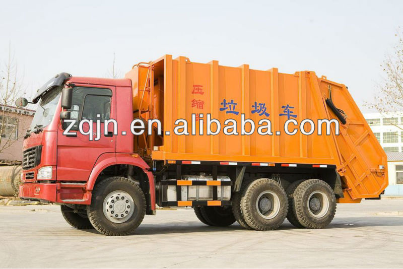 SINOTRUK 6*4 garbage compactor trucks