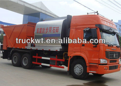 SINOTRUK Asphalt and gravel distributor truck