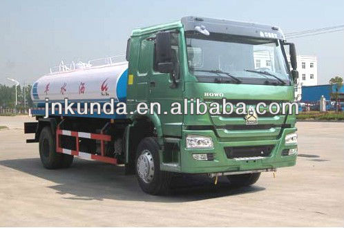 sinotruk howo 4x2 10cmb city clean water vehicle truck