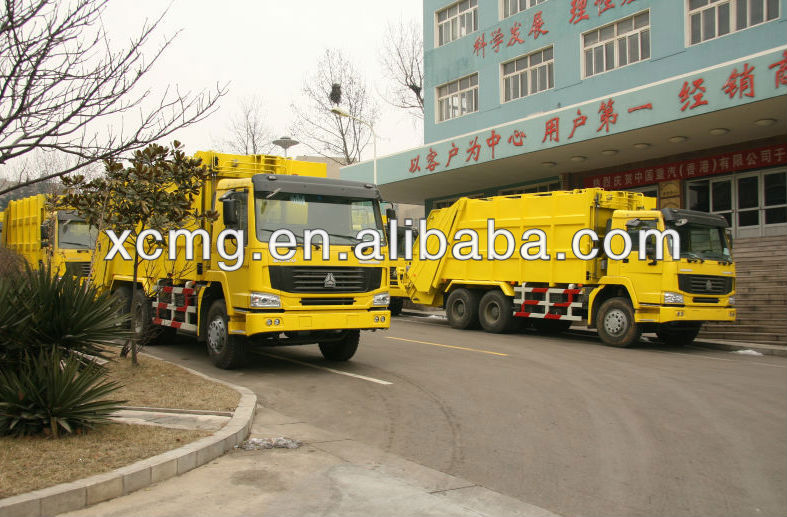 Sinotruk HOWO 6x4 compressed garbage truck