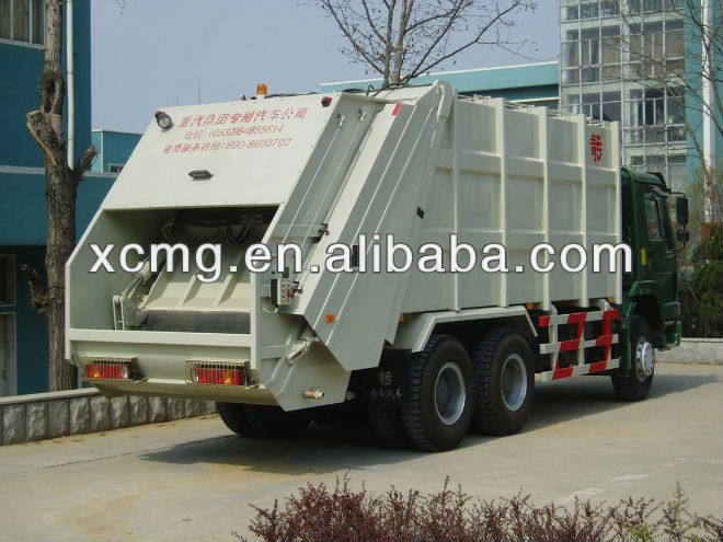 Sinotruk HOWO 6x4 compressed garbage truck