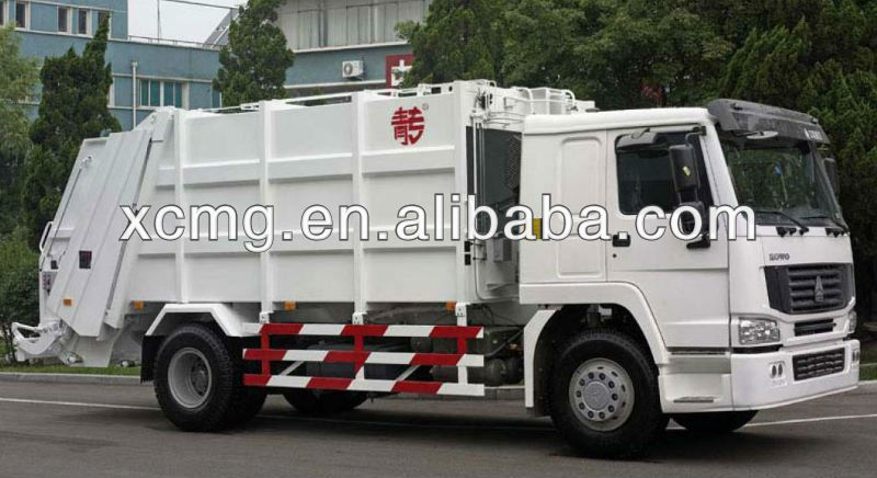 Sinotruk HOWO 6x4 compressed garbage truck