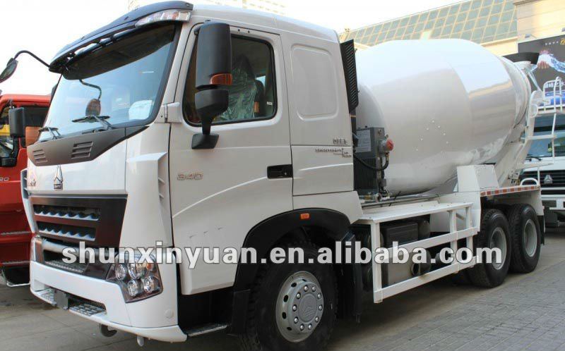 Sinotruk HOWO 8m3 concrete mixer truck