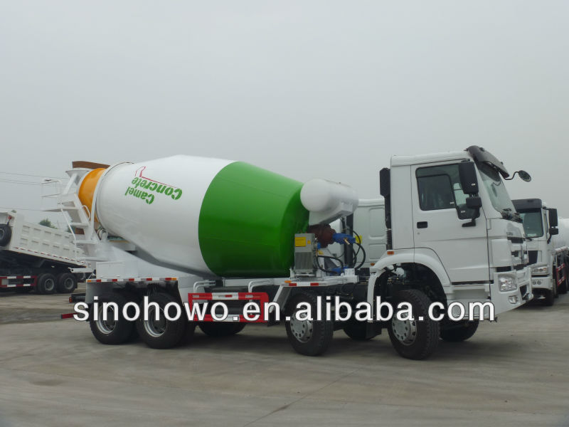 sinotruk truck machinery concrete mixer truck 6x4 ZZ5257GJBN3647D1