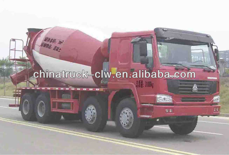 Sinotuck howo 12m3 concrete mixer truck for sales