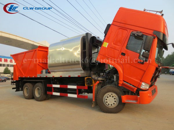 SINOTUCK HOWO 6x4 Asphalt Macadam Synchronous Sealer Truck