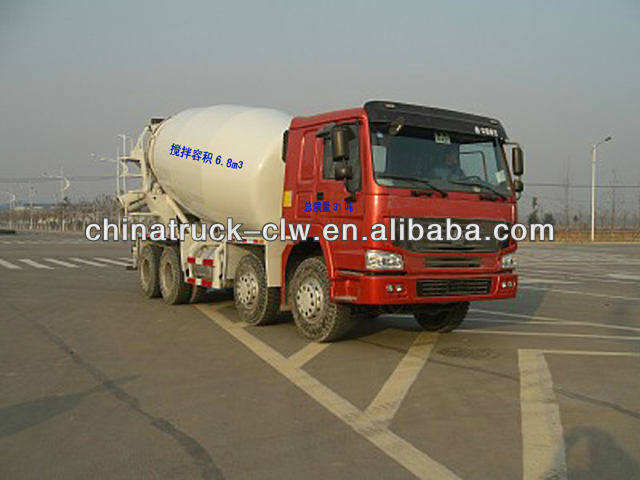 Sinotuck howo RHD concrete mixer truck for sales