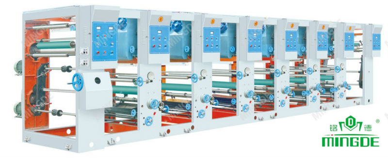 Six Color Gravure Printing Machine