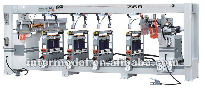 Six-head Boring Machine