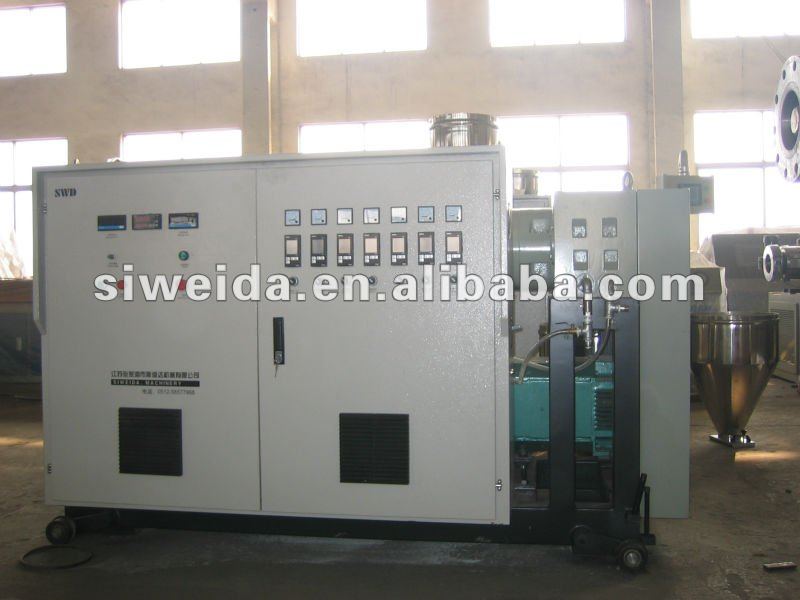 SJ series single screw plastic extruder