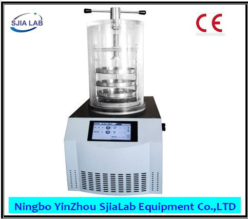 SJIA-10N(FD-1B-50) Laboratory lyophilizer,Freeze Dryer,Gland Type