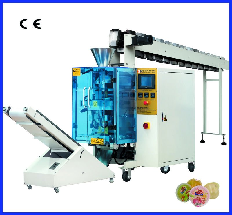 SK-200B Vertical Form-Fill-Seal packaging Machine for fruit jelly