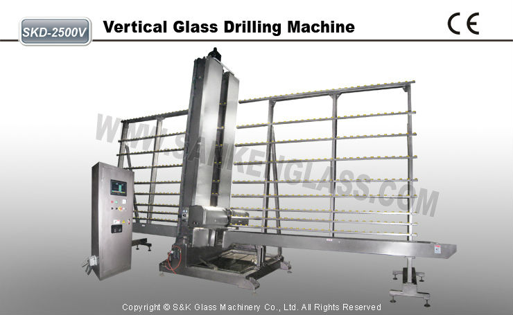 SKD-2500V High Quality Vertical Glass Hole Drilling Machine