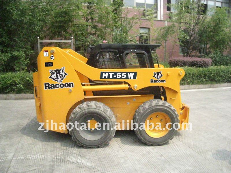 Skid Steer Loader HT65W 65hp Small Construction Machine