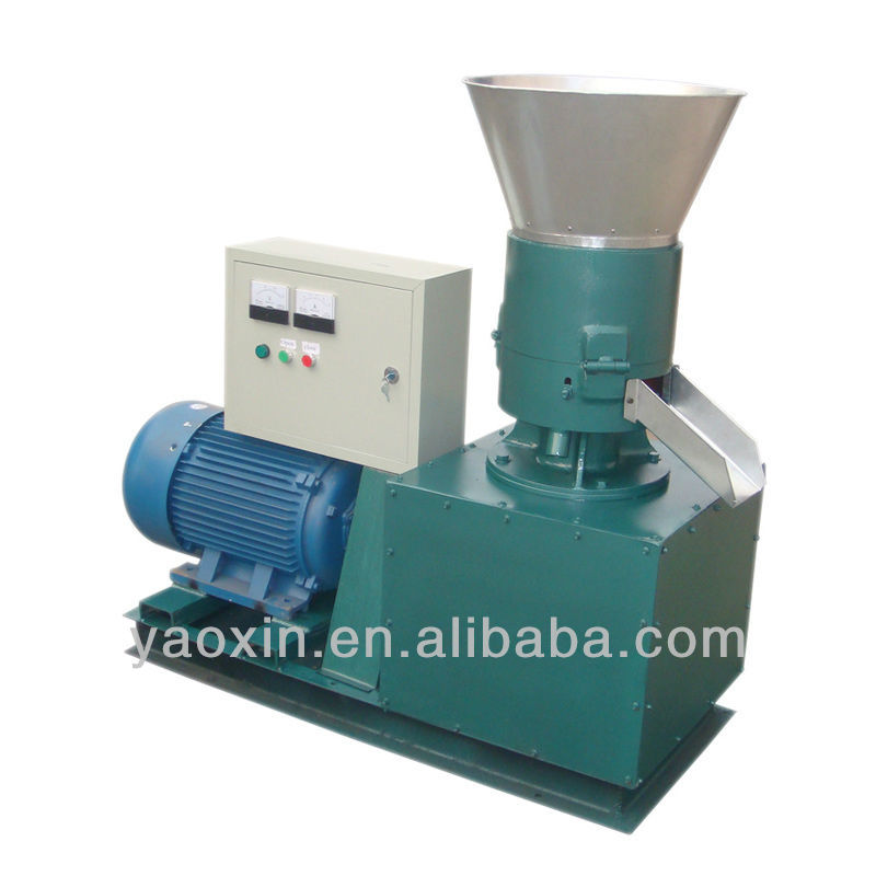 SKJ200 bioenergy hHomeuse wood flat die pellet mill with CE