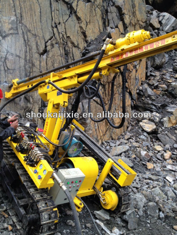 SKL100D crawler mounted soil testing drilling rig