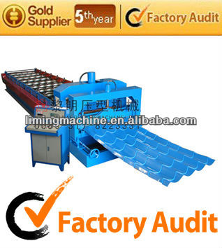 Slant Arc Glazed Tile Forming Machine