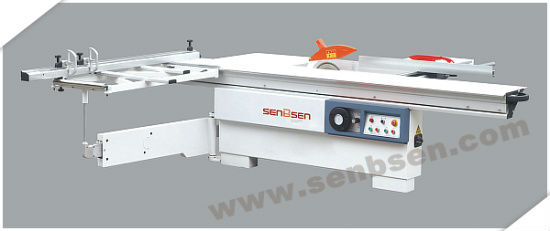 Sliding table panel saw machine