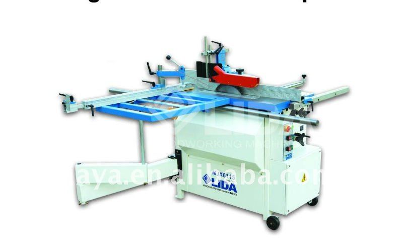 sliding table saw with spindle moulder MJX6115