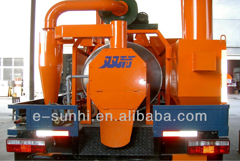 SLJ-16 hot asphalt mix machine