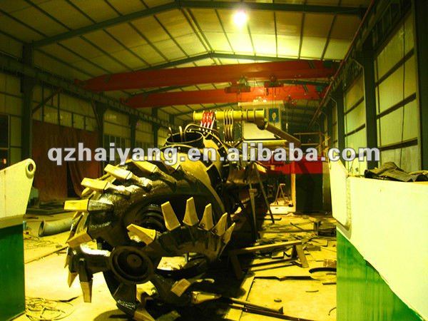 sludge dredging vessel equipments from Haiyang Machinery