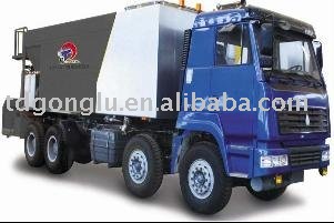 Slurry seal truck