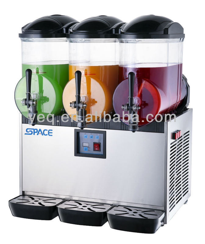 Slush machine,3 tanks,12L, CE approved