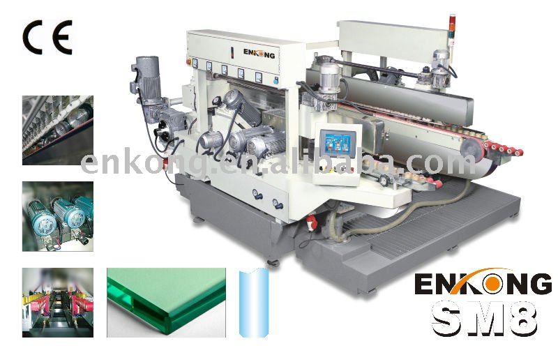 SM8 Glass Straight-line Double Edging Machine