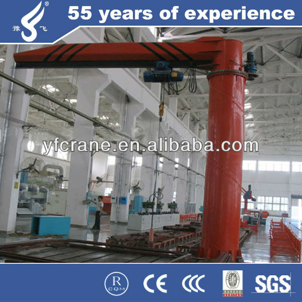 small 1t jib crane/ mini 1t jib crane/ pillar mounted 1t jib crane