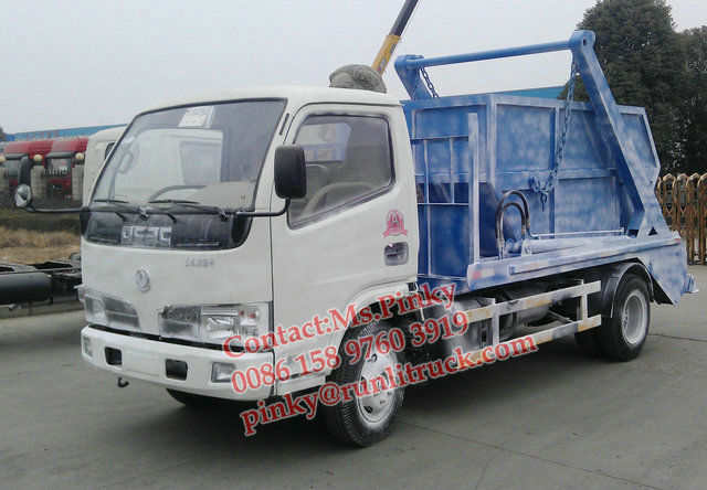 Small Arm Roll Garbage Truck Export to Kenya Call 0086 15897603919