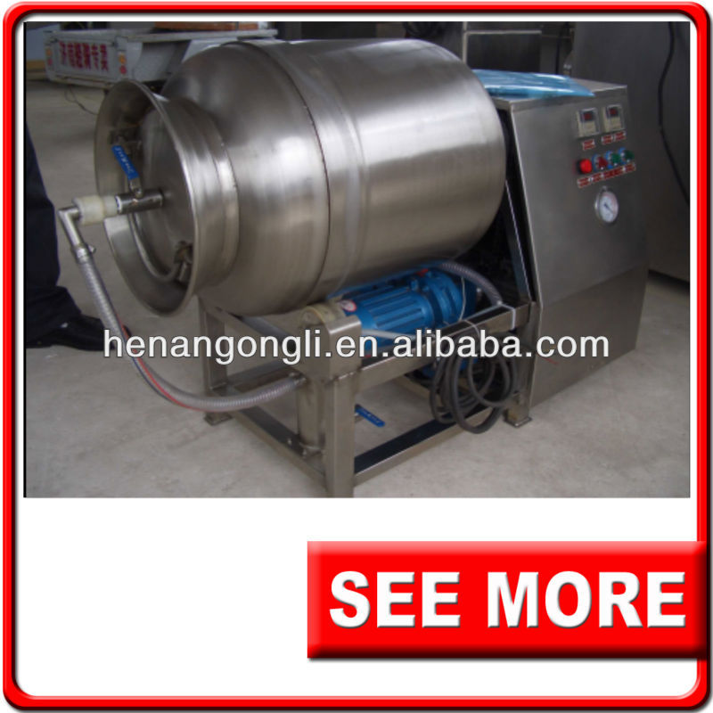 small capacity vacuum rolling and kneading machine