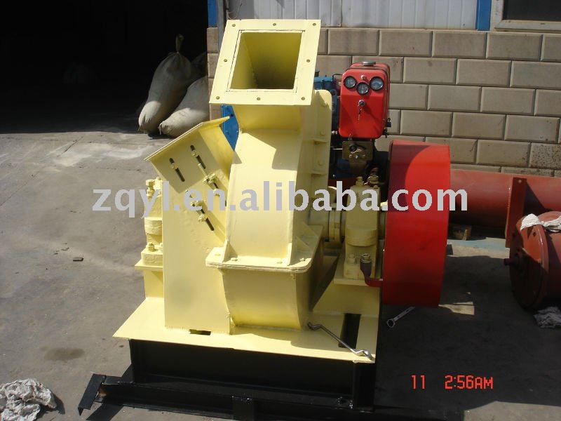 Small capacity wood chipper