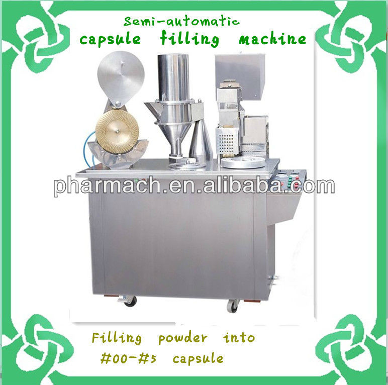 Small capsule filler machine