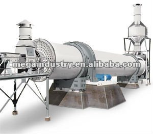 Small Clay Rotary Drying Equipment in Cement Plant