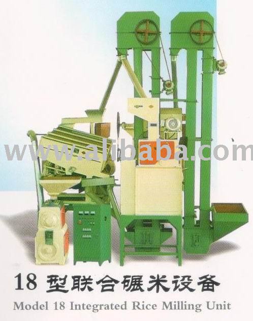 Small Combined Rice mill Unit 18Ton daily