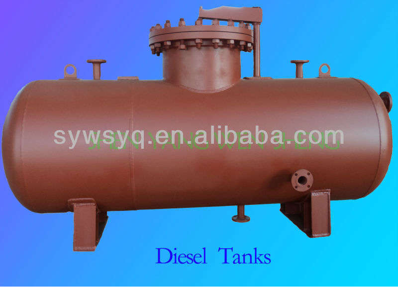 small Diesel Tank applied in oil pipe cleaning