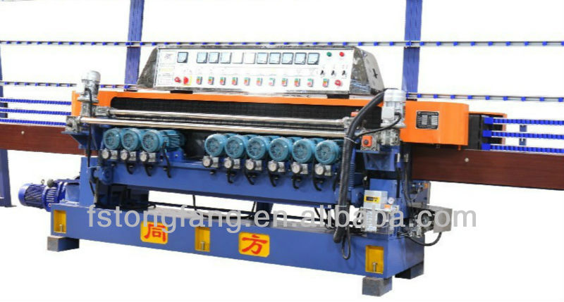 small glass straight line Bevelling machine