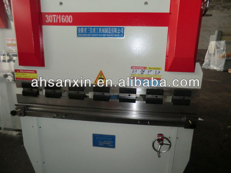 Small Hydraulic Plate Press Brake, Manual Bending Machine