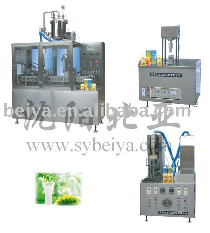 Small Juice Filling Machine for gable top carton