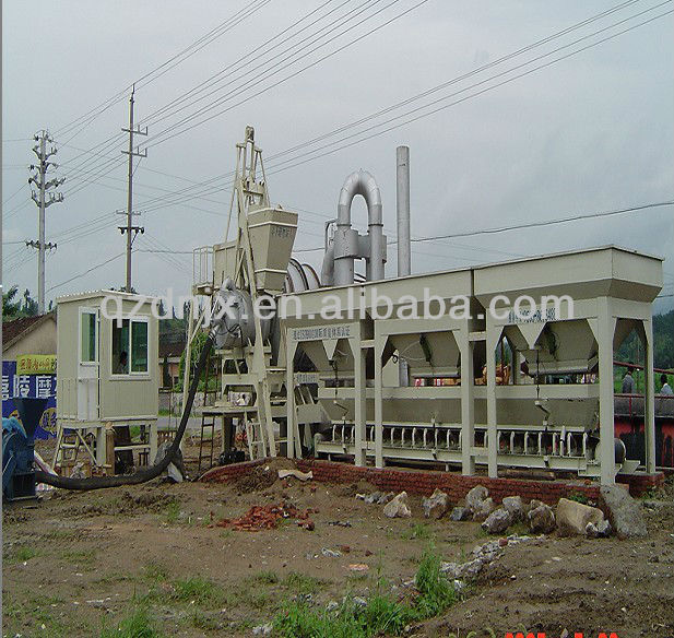 Small Mobile Asphalt Batching Station